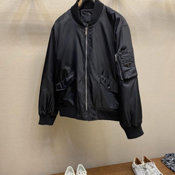 designer,replica,clothing,fake,1:1,lv,luxury,high quality Prada regenerated nylon functional jacket (71DA)