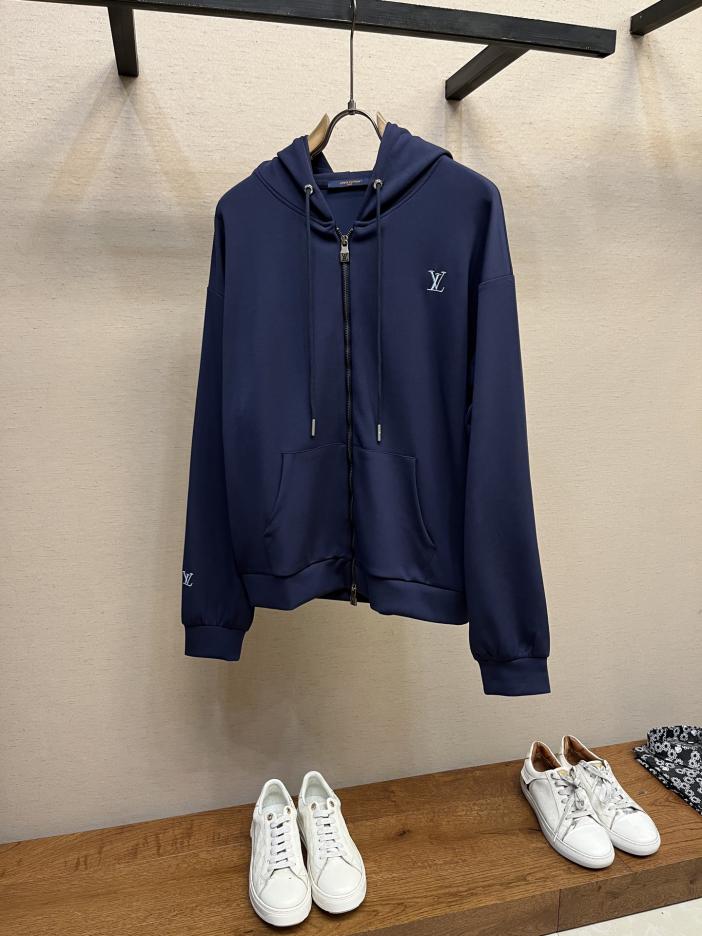 designer,replica,clothing,fake,1:1,lv,luxury,high quality LV navy double embroidery ~ air cotton casual zipper hooded jacket (E005) designer,replica,clothing,fake,1:1,lv,luxury,high quality LV navy double embroidery ~ air cotton casual zipper hooded jacket (E005)