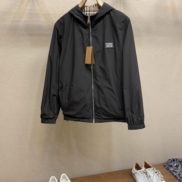 designer,replica,clothing,fake,1:1,lv,luxury,high quality Burberry 2025 new men’s double-sided casual jacket (86CF)