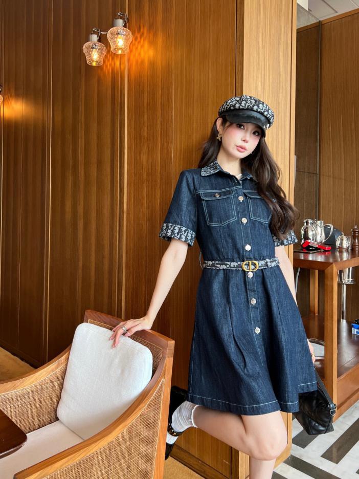 designer,replica,clothing,fake,1:1,lv,luxury,high quality Dior spring and summer new presbyopic pattern contrasting denim dress (D02B) designer,replica,clothing,fake,1:1,lv,luxury,high quality Dior spring and summer new presbyopic pattern contrasting denim dress (D02B)