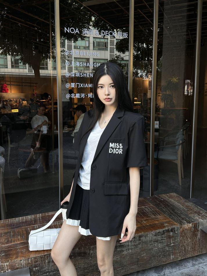 designer,replica,clothing,fake,1:1,lv,luxury,high quality Dior new short-sleeved suit jacket/letter embroidery decoration (3A6C) designer,replica,clothing,fake,1:1,lv,luxury,high quality Dior new short-sleeved suit jacket/letter embroidery decoration (3A6C)