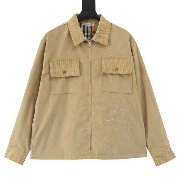 designer,replica,clothing,fake,1:1,lv,luxury,high quality Burberry corduroy plaid jacket (A071)