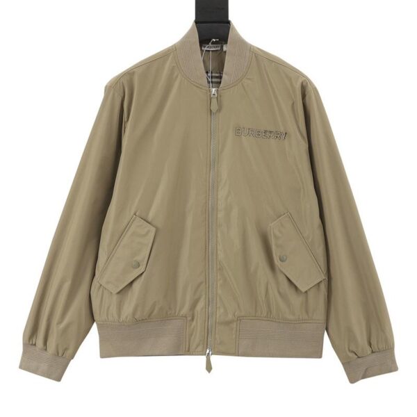designer,replica,clothing,fake,1:1,lv,luxury,high quality Burberry embroidered letter logo jacket (AE25)