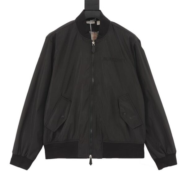 designer,replica,clothing,fake,1:1,lv,luxury,high quality Burberry embroidered letter logo jacket (EBA5)