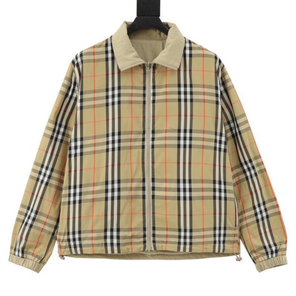 designer,replica,clothing,fake,1:1,lv,luxury,high quality Burberry double-sided plaid jacket (76A1)