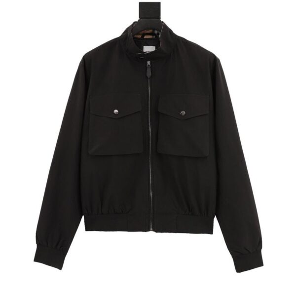 designer,replica,clothing,fake,1:1,lv,luxury,high quality Burberry back embroidered war horse jacket (6772)
