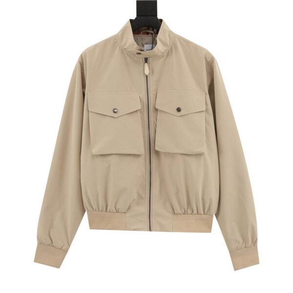 designer,replica,clothing,fake,1:1,lv,luxury,high quality Burberry embroidered war horse jacket on the back (DDAF)