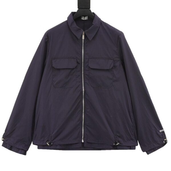 designer,replica,clothing,fake,1:1,lv,luxury,high quality Dior multi-pocket zipper jacket (93EB)
