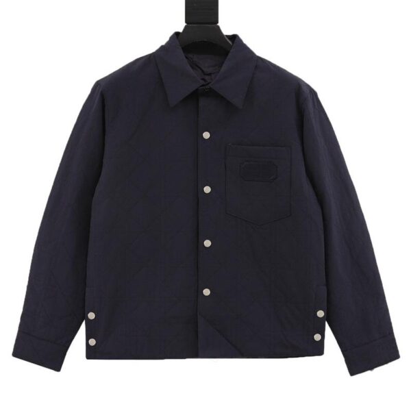 designer,replica,clothing,fake,1:1,lv,luxury,high quality Dior new diamond plaid shirt jacket (C6FE)