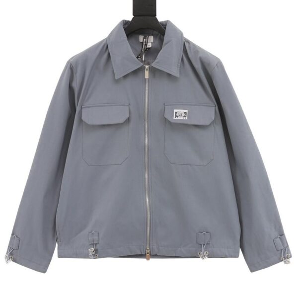 designer,replica,clothing,fake,1:1,lv,luxury,high quality Dior patch logo trench coat jacket (B610)
