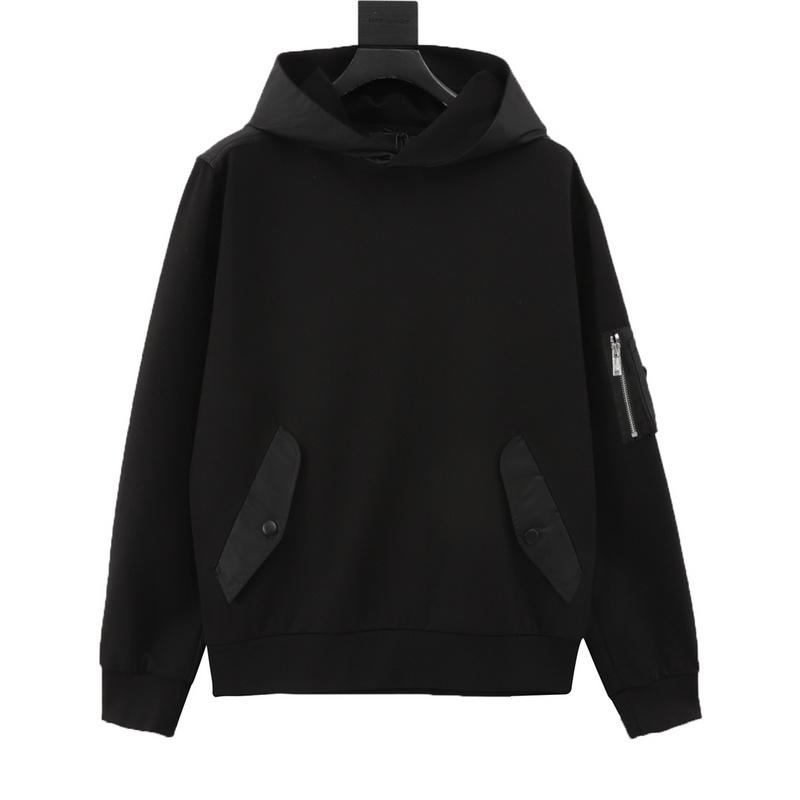 designer,replica,clothing,fake,1:1,lv,luxury,high quality Prada Sleeve Pocket Regenerated Nylon Cotton Fleece Hooded Sweatshirt (3061) designer,replica,clothing,fake,1:1,lv,luxury,high quality Prada Sleeve Pocket Regenerated Nylon Cotton Fleece Hooded Sweatshirt (3061)