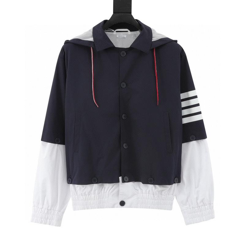 designer,replica,clothing,fake,1:1,lv,luxury,high quality Thom Browne detachable patchwork woven jacket hooded jacket (A1A0) designer,replica,clothing,fake,1:1,lv,luxury,high quality Thom Browne detachable patchwork woven jacket hooded jacket (A1A0)