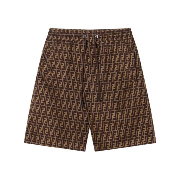 designer,replica,clothing,fake,1:1,lv,luxury,high quality FENDI 2025 spring and summer new style “Knitted Jacquard Shorts” (0206)
