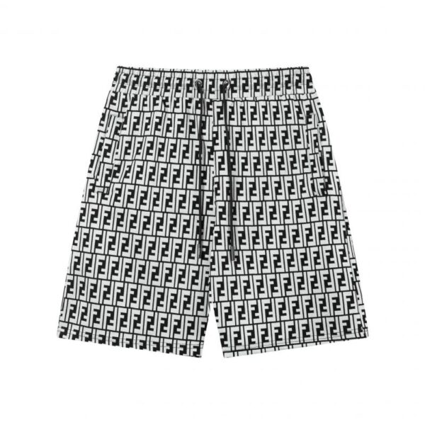 designer,replica,clothing,fake,1:1,lv,luxury,high quality FENDI 2025 spring and summer new style “Knitted Jacquard Shorts” (0891)