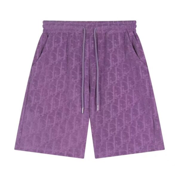 designer,replica,clothing,fake,1:1,lv,luxury,high quality Dior jacquard towel shorts (C876)