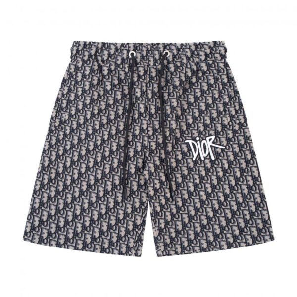 designer,replica,clothing,fake,1:1,lv,luxury,high quality Dior Oxford jacquard shorts (03BC)