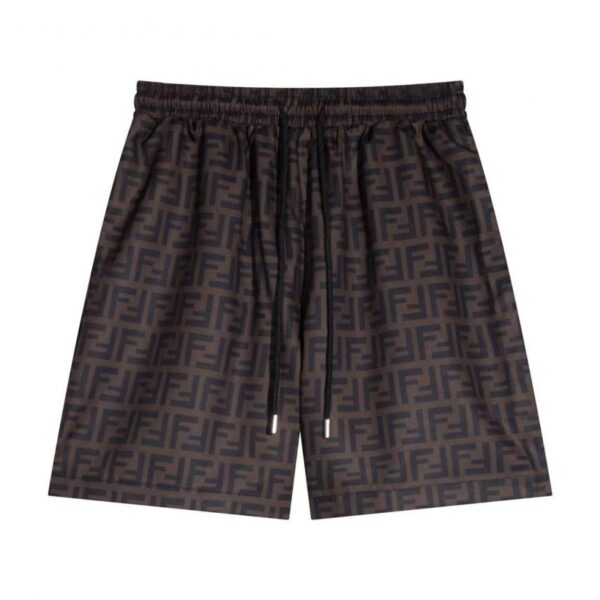 designer,replica,clothing,fake,1:1,lv,luxury,high quality FENDI all-over printed shorts.(7540)