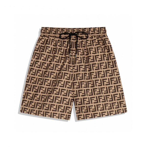 designer,replica,clothing,fake,1:1,lv,luxury,high quality FENDI all-over printed shorts (45F8)