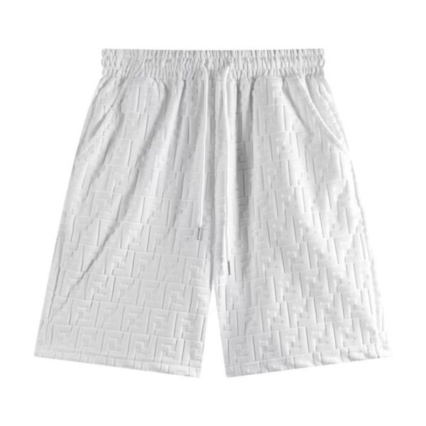 designer,replica,clothing,fake,1:1,lv,luxury,high quality FENDI Presbyopia Jacquard Velvet Shorts (045E)