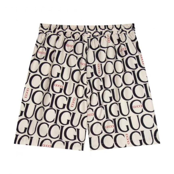 designer,replica,clothing,fake,1:1,lv,luxury,high quality GUCCI all-over printed shorts (DCD9)