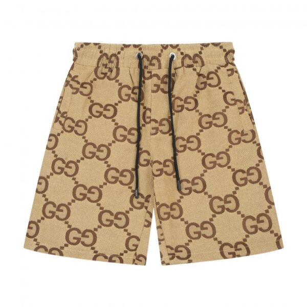 designer,replica,clothing,fake,1:1,lv,luxury,high quality GUCCl Oxford jacquard shorts (ED83)