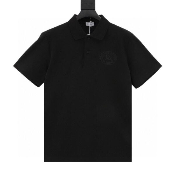 designer,replica,clothing,fake,1:1,lv,luxury,high quality Burberry new embroidered wheat ear war horse short-sleeved POLO shirt (69A1)