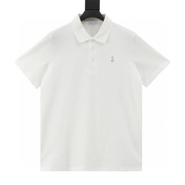 designer,replica,clothing,fake,1:1,lv,luxury,high quality Burberry new shield short-sleeved POLO shirt (EB76)