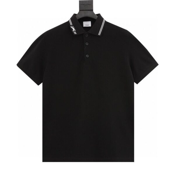 designer,replica,clothing,fake,1:1,lv,luxury,high quality Burberry classic collar war horse embroidered short-sleeved Polo shirt (2881)