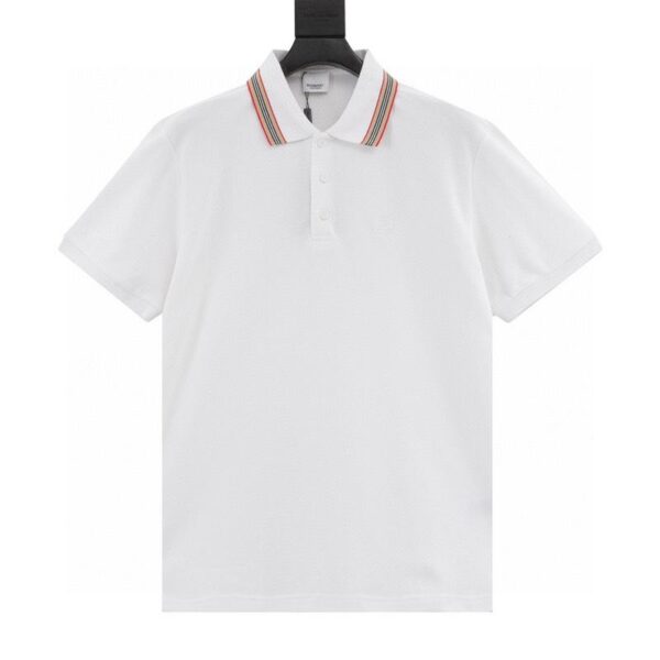designer,replica,clothing,fake,1:1,lv,luxury,high quality Burberry short-sleeved POLO shirt with small embroidery on the chest (8DCA)