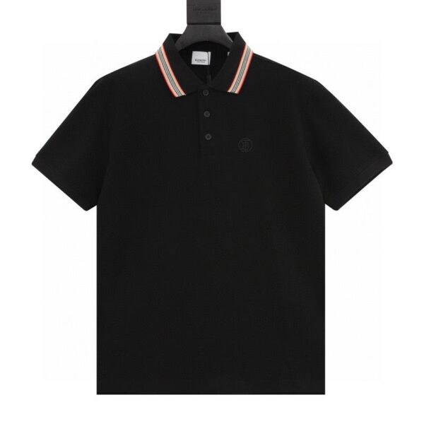 designer,replica,clothing,fake,1:1,lv,luxury,high quality Burberry short-sleeved POLO shirt with small embroidery on the chest (FA96)