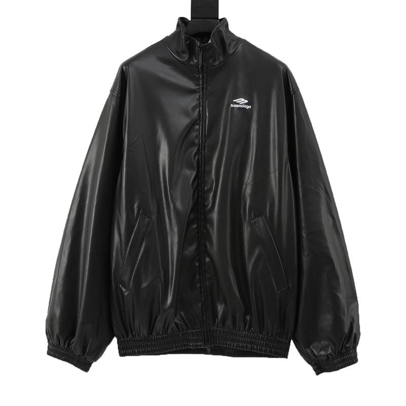 designer,replica,clothing,fake,1:1,lv,luxury,high quality Balenciaga embroidered leather stand-collar jacket (3DDC) designer,replica,clothing,fake,1:1,lv,luxury,high quality Balenciaga embroidered leather stand-collar jacket (3DDC)
