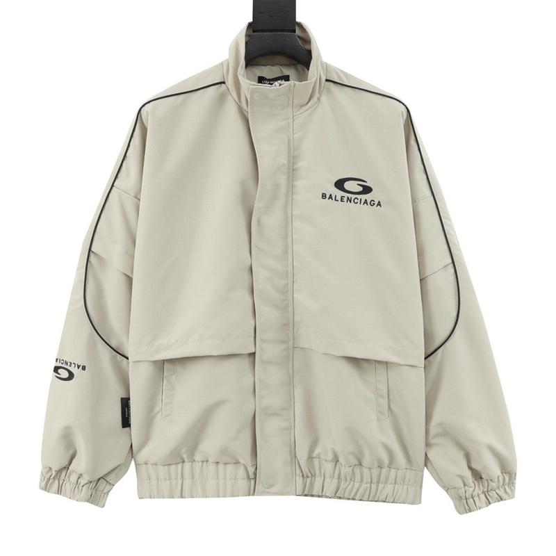 designer,replica,clothing,fake,1:1,lv,luxury,high quality Balenciaga letter embroidered zipper jacket (1E1B) designer,replica,clothing,fake,1:1,lv,luxury,high quality Balenciaga letter embroidered zipper jacket (1E1B)