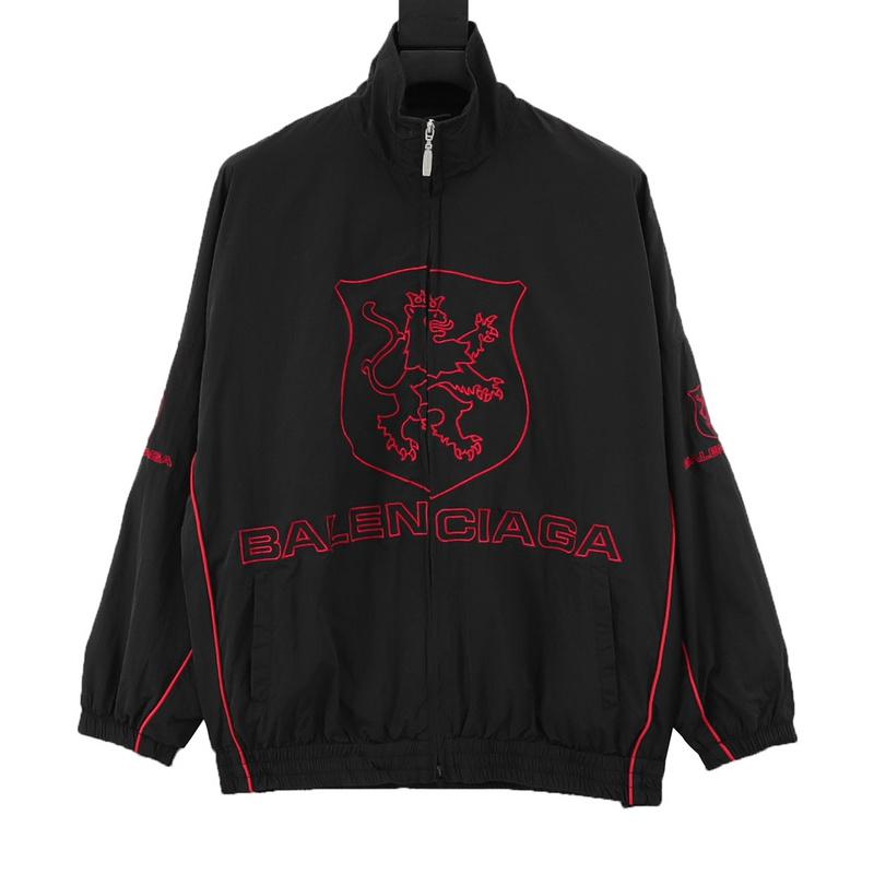 designer,replica,clothing,fake,1:1,lv,luxury,high quality Balenciaga letter embroidered zipper jacket (590B) designer,replica,clothing,fake,1:1,lv,luxury,high quality Balenciaga letter embroidered zipper jacket (590B)