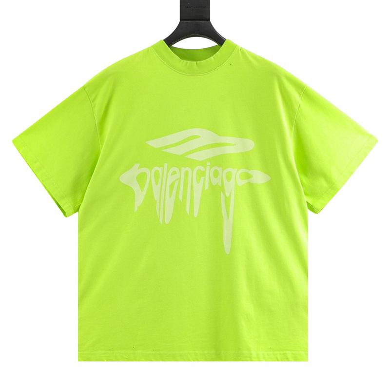 designer,replica,clothing,fake,1:1,lv,luxury,high quality Balenciaga melted letter print short sleeves (D68D) designer,replica,clothing,fake,1:1,lv,luxury,high quality Balenciaga melted letter print short sleeves (D68D)