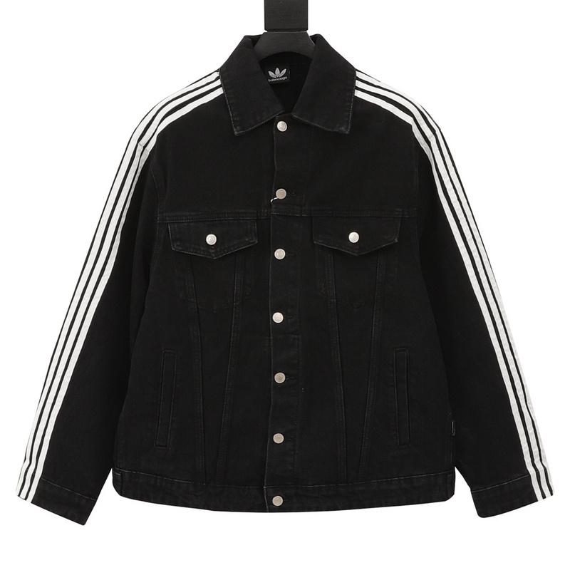 designer,replica,clothing,fake,1:1,lv,luxury,high quality Balenciaga X Adidas joint striped edge washed denim jacket (5EDE) designer,replica,clothing,fake,1:1,lv,luxury,high quality Balenciaga X Adidas joint striped edge washed denim jacket (5EDE)