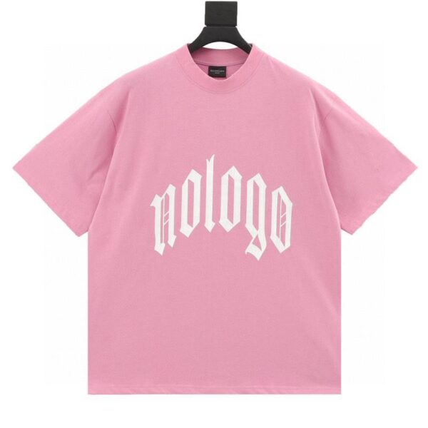 designer,replica,clothing,fake,1:1,lv,luxury,high quality Balenciaga letter crack print short sleeves (6258)