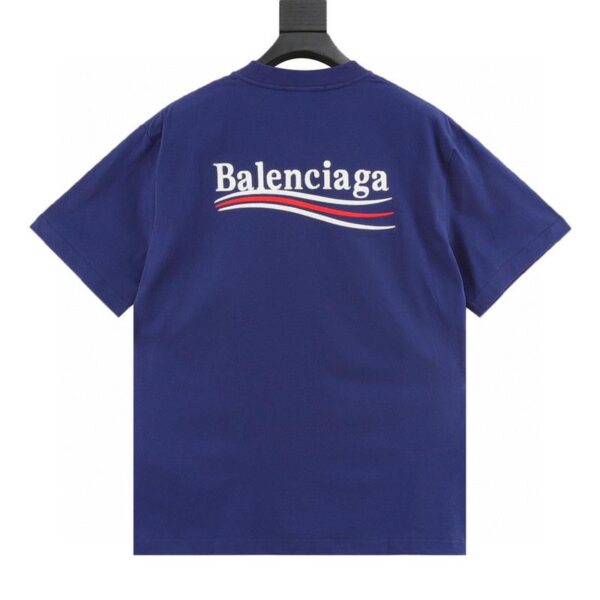 designer,replica,clothing,fake,1:1,lv,luxury,high quality Balenciaga Classic Coke Embroidered Short Sleeve (85DA)