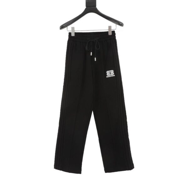 designer,replica,clothing,fake,1:1,lv,luxury,high quality Balenciaga Double B printed wide-leg trousers (1958)