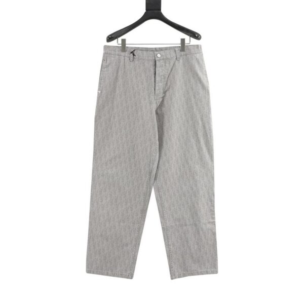 designer,replica,clothing,fake,1:1,lv,luxury,high quality Dior all-over printed presbyopia suit jeans (CD08)