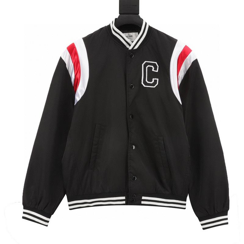 designer,replica,clothing,fake,1:1,lv,luxury,high quality Celine red and white patch sleeve bomber jacket baseball jacket (7544) designer,replica,clothing,fake,1:1,lv,luxury,high quality Celine red and white patch sleeve bomber jacket baseball jacket (7544)