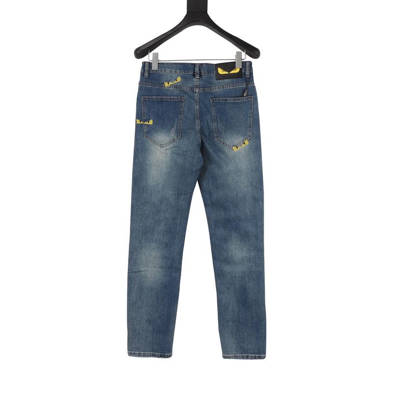 designer,replica,clothing,fake,1:1,lv,luxury,high quality Fendi little monster embroidered denim trousers (A3EA) designer,replica,clothing,fake,1:1,lv,luxury,high quality Fendi little monster embroidered denim trousers (A3EA)