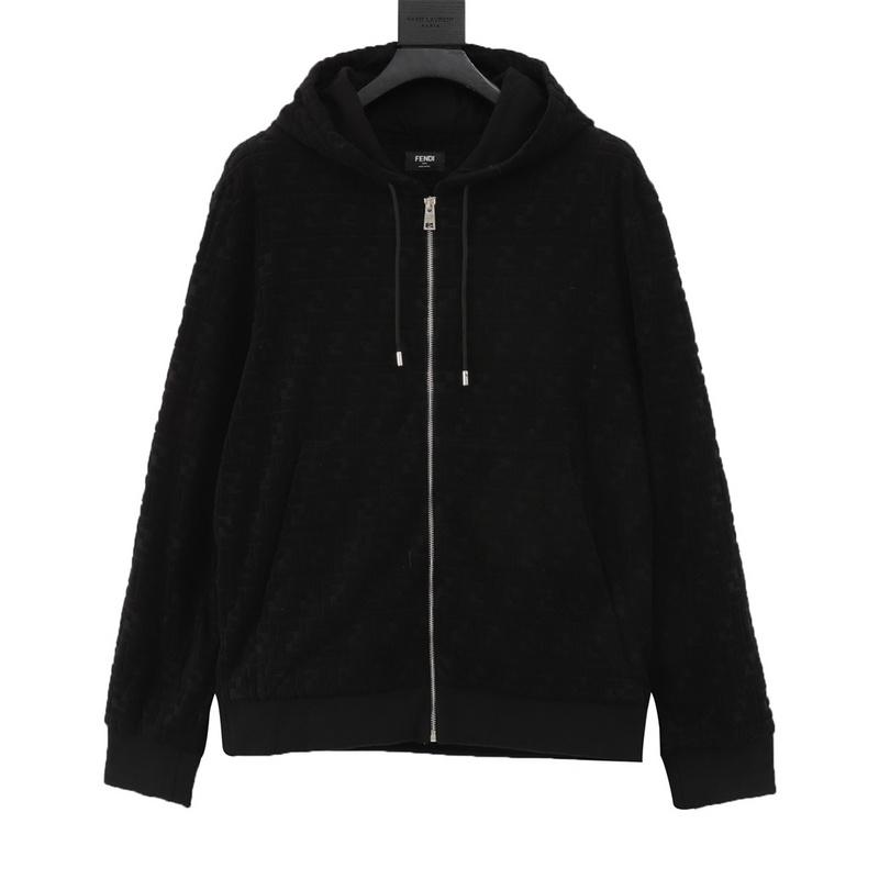 designer,replica,clothing,fake,1:1,lv,luxury,high quality FENDI flocked all-over printed hooded zipper sweatshirt jacket (F082) designer,replica,clothing,fake,1:1,lv,luxury,high quality FENDI flocked all-over printed hooded zipper sweatshirt jacket (F082)