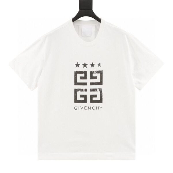 designer,replica,clothing,fake,1:1,lv,luxury,high quality Givenchy classic 4G printed short sleeves (65C4)