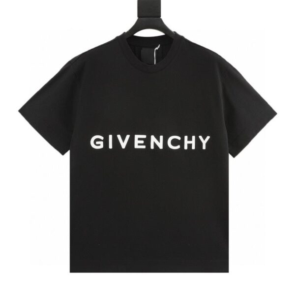 designer,replica,clothing,fake,1:1,lv,luxury,high quality Givenchy classic three-dimensional embroidered front and back short sleeves (F92D)
