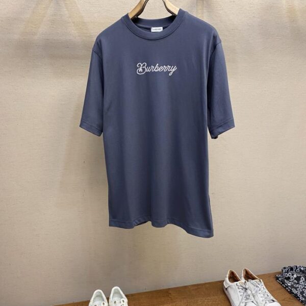 designer,replica,clothing,fake,1:1,lv,luxury,high quality burberry soldier corrugated round neck short sleeves