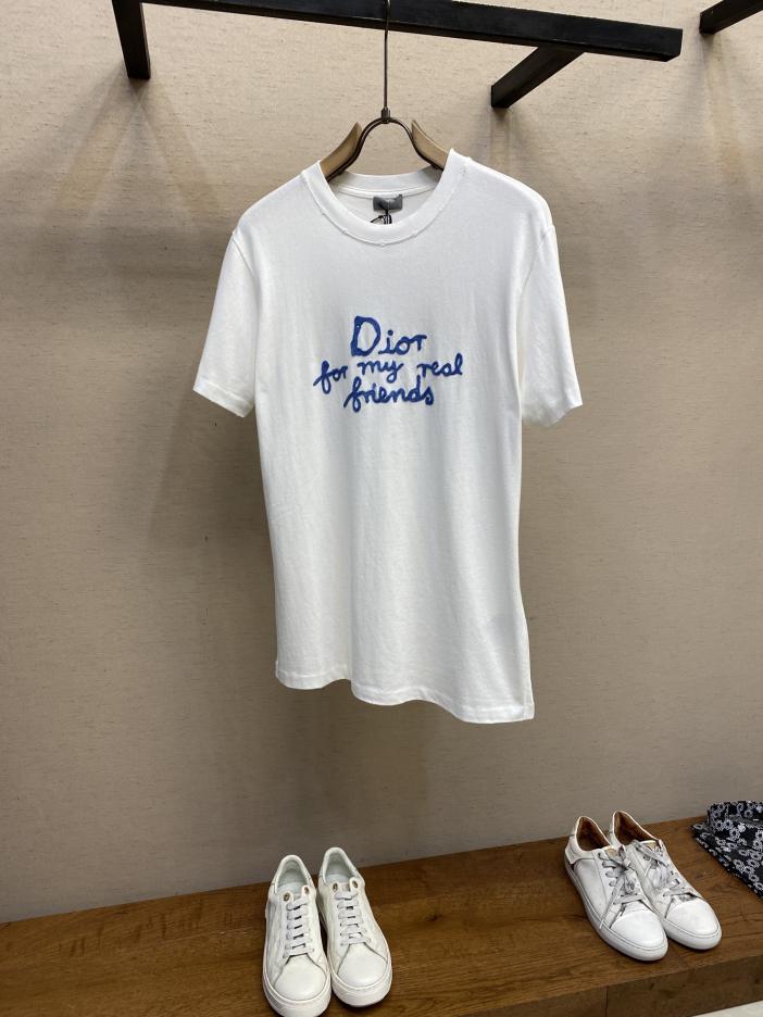 designer,replica,clothing,fake,1:1,lv,luxury,high quality Dior letter embroidered crew neck short sleeves designer,replica,clothing,fake,1:1,lv,luxury,high quality Dior letter embroidered crew neck short sleeves