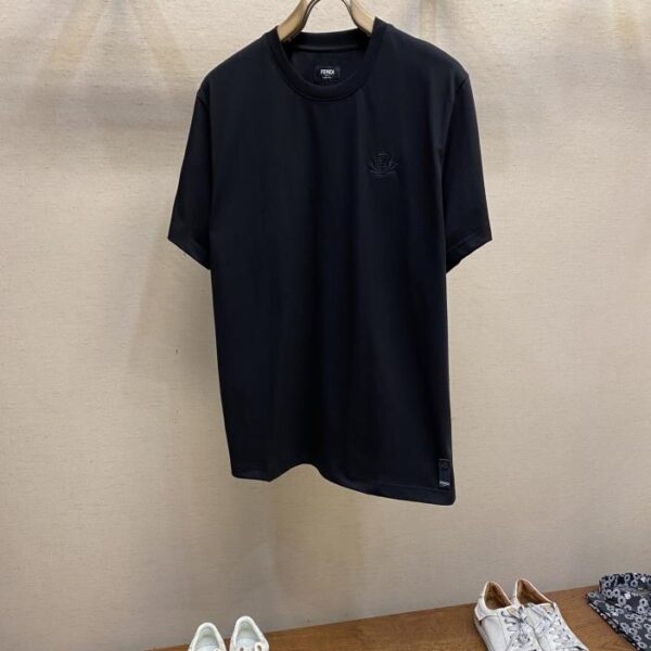 designer,replica,clothing,fake,1:1,lv,luxury,high quality Fendi short-sleeved crew neck T-Shirt