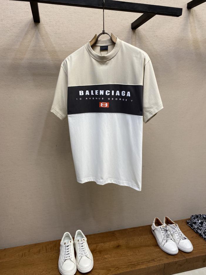 designer,replica,clothing,fake,1:1,lv,luxury,high quality Balenciag BB three-color splicing short-sleeved T-Shirt designer,replica,clothing,fake,1:1,lv,luxury,high quality Balenciag BB three-color splicing short-sleeved T-Shirt