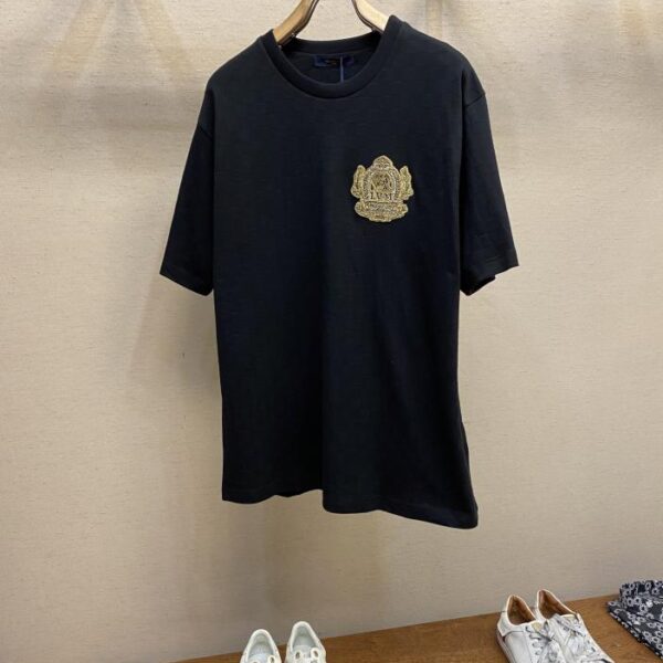 designer,replica,clothing,fake,1:1,lv,luxury,high quality Louis Vuitton FW This piqué cotton T-Shirt