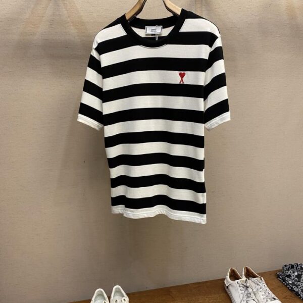 designer,replica,clothing,fake,1:1,lv,luxury,high quality AMI spring and summer new embroidery love